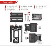 Sunwayfoto Double Gimbal Head incl. QR plate - thumbnail