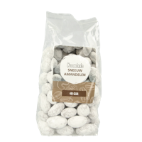 MijnNatuurwinkel Chocolade sneeuw amandelen 400 Gram - thumbnail