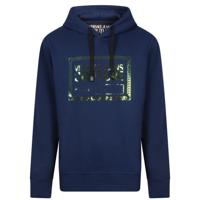 Versace Jeans Couture Iridescent Fleece Hoodie Heren Donkerblauw - Maat M - Kleur: Blauw | Soccerfanshop - thumbnail