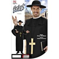 Katholieke priester kostuum man - thumbnail