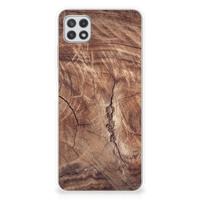 Samsung Galaxy A22 5G | Bumper Hoesje | Tree Trunk - thumbnail