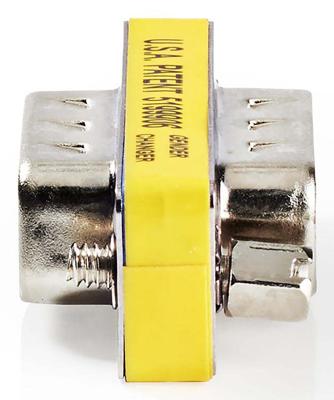 Nedis Seriële Adapter | Adapter | D-SUB 9-Pins Male | D-SUB 9-Pins Male | Vernikkeld | Metaal | Metaal | Doos - CCGB52811ME