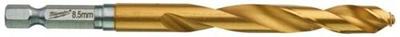 Milwaukee Accessoires metaalboor shockwave hss-g ti. 8.5mm -1pc - 48894720 Milwaukee Accessoires metaalboor shockwave hss-g ti. 8.5mm -1pc - 48894720
