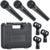 Devine DM 10 kit dynamische microfoon (set van 3)