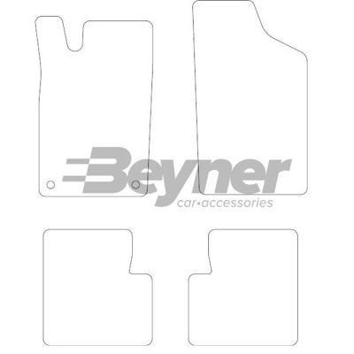 Automatten passend voor Citroen ZX 1990-1997 4-delig BL1095504