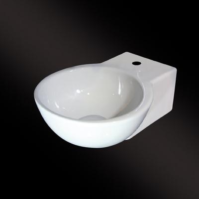 Fontein Sun Rond 16x30x11,5cm Keramiek Glans Wit Fontein Sun Rond 16x30x11,5cm Keramiek Glans Wit