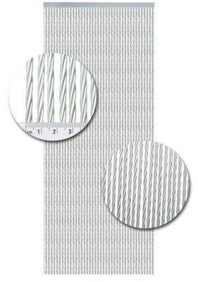 Vliegengordijn Kunststof Napoli Zilver - 100cm x 240cm Vliegengordijn Kunststof Napoli Zilver - 100cm x 240cm