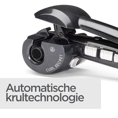 BaByliss Curl Secret Ionic 2 Automatische krultang Warm Zwart 2,5 m