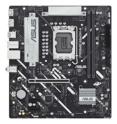 Asus PRIME B860M-K Moederbord Socket Intel LGA 1851 Vormfactor Micro-ATX Moederbord chipset Intel® B860
