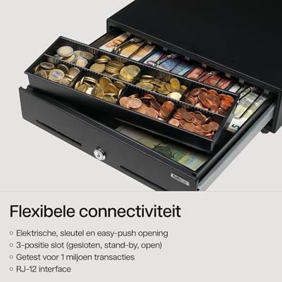 Safescan 132-0424 Kassalade Zwart