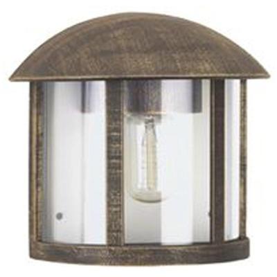 Albert Platte wandlamp buitenHolli brons - bruin - 653225