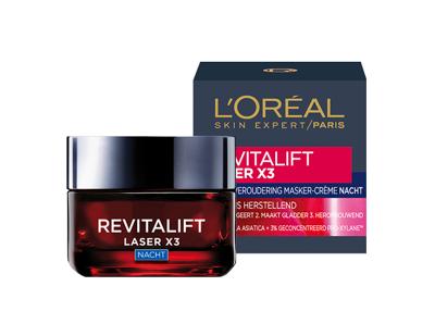 L’Oréal Paris Skin Expert Revitalift Laser X3 anti-rimpel nachtcrème