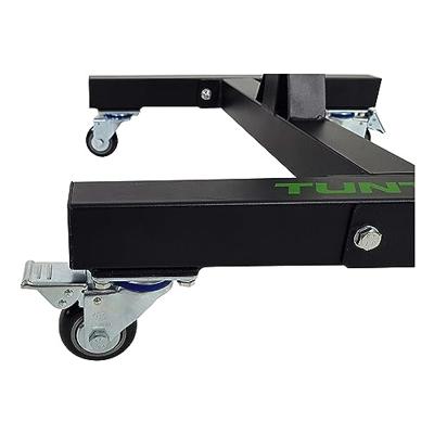 Tunturi bumperplate rack l staal l zwart