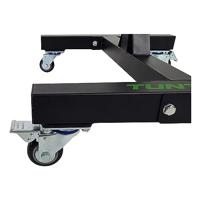 Tunturi bumperplate rack l staal l zwart - thumbnail