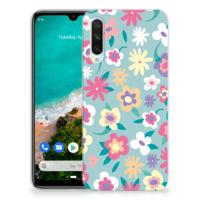 Xiaomi Mi A3 TPU Case Flower Power - thumbnail