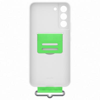 EF-GS906TWEGWW Samsung Silicone Cover with Strap Galaxy S22+ 5G White