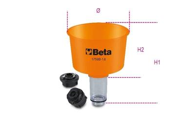 Beta 1758B-1,6-Ant-Terugslagtrechter, 1600 Ml - 017580033