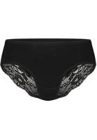Dames kanten hipster - Lace - Kanten dames ondergoed - Badstof kruisje - Biologisch katoen - thumbnail