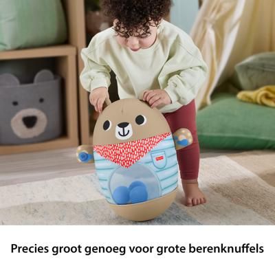 Fisher-Price Vriendschapsbos Duw & Wiebel opblaasbare beer