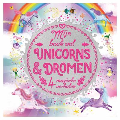 Overige Merken Boek mijn boek vol unicorns en dromen