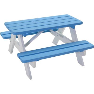 Kinderpicknicktafel Mickey blauw/wit