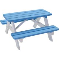 Mickey kinderpicknicktafel blauw/wit - thumbnail