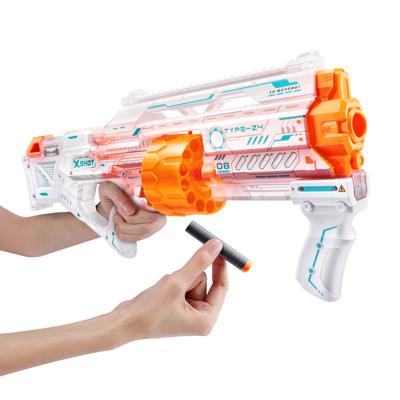 ZURU x-shot skins last stand met 16 darts