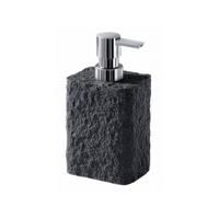 Zeepdispenser Sapho Aries Vrijstaand 350 ML Polyresin Antraciet Sapho - thumbnail