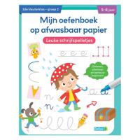 Mijn oefenboek op afwasbaar papier Leuke schrijfspelletjes 5-6 j. - thumbnail