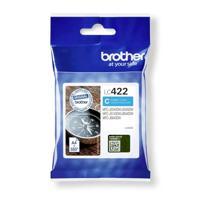 Originele inkt cartridge Brother LC-422BK Cyaan - thumbnail
