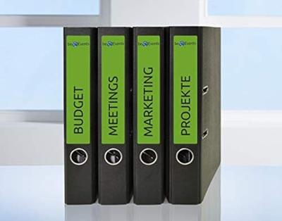 Avery Zweckform L4764-20 ordnerrugetiketten ft 19,2 x 3,8 cm (b x h), 140 etiketten, groen