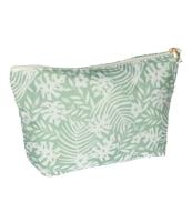Traveller Toilettas palm groen/wit 30cm x 19.5cm - thumbnail