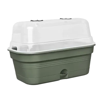 Elho green basics grow tray all-in-1 leaf green 32