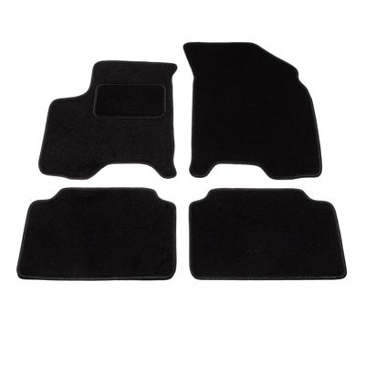 Automatten op maat - zwart stof - Chevrolet Kalos vanaf 2002