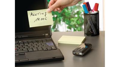 TESA 57654 zelfklevend notitiepapier Vierkant Geel Zelfplakkend