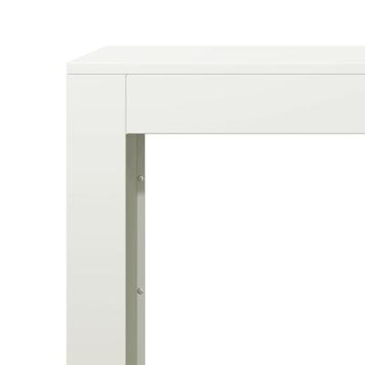 VidaXL Haardhoutrek 60x40x80 cm staal wit