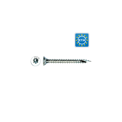 pgb-Europe PFS+ | Spaanplaatschroef PFS+ VZK-T Ø 4,0x40 Zn - 200 stuks - PFWVTV001004000403