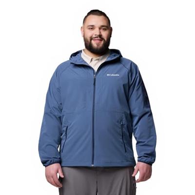 Columbia Tall Heights™ II Hooded Softshell Jas Heren Dark Mountain L