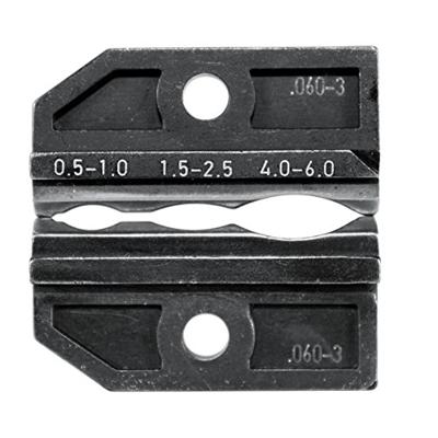 Rennsteig Werkzeuge Crimp-Einsatz 0,5-6mm² isolierte Verbinder 624 060 3 0 Krimpinzetstuk Ongeïsoleerde kabelschoenen, Ongeïsoleerde connectoren 0.5 tot 6 mm² Rennsteig Werkzeuge Crimp-Einsatz 0,5-6mm² isolierte Verbinder 624 060 3 0 Krimpinzetstuk Ongeïsoleerde kabelschoenen, Ongeïsoleerde connectoren 0.5 tot 6 mm²