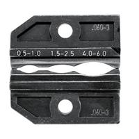 Rennsteig Werkzeuge Crimp-Einsatz 0,5-6mm² isolierte Verbinder 624 060 3 0 Krimpinzetstuk Ongeïsoleerde kabelschoenen, Ongeïsoleerde connectoren 0.5 tot 6 mm² - thumbnail