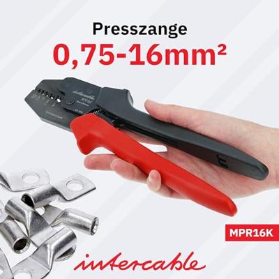 Intercable Perstang Kabelschoenen en Verbinders 0,75 tot 16mm²