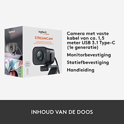 Logitech StreamCam grafiet