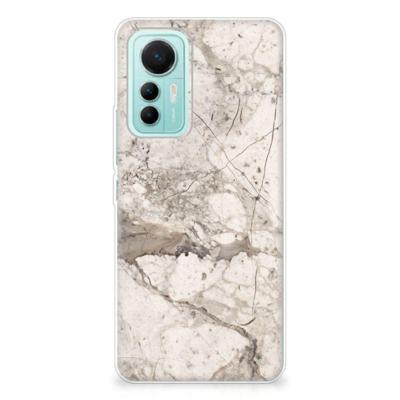 Xiaomi 12 Lite | TPU | Siliconen hoesje | Marmer Beige