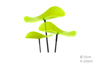 3 stuks! Zonnevangers Lucy Groen medium 120x15 cm Cazador Del Sol - Cazador del sol - thumbnail