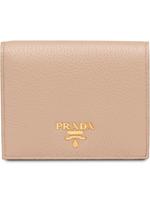 Prada logo wallet - NEUTRALS - thumbnail