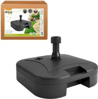 Voet voor Parasol Aktive 44,5 x 12,5 x 44,5 cm Zwart Plastic - thumbnail