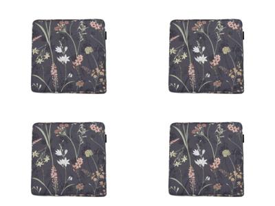 Luxe zitkussen ca. 40x40 cm Donna grey canvas Eco plus natural outdoor finishing (4 stuks) Madison - Madison