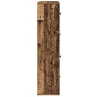 Boekenkast 60x24x101,5 cm bewerkt hout oud houtkleurig - thumbnail