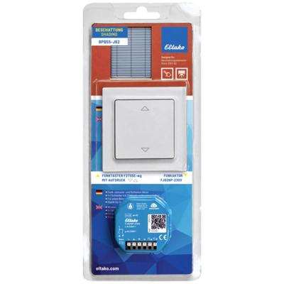 Eltako BPB55-J62 Blister-Pack Rolluikbesturingsset Draadloos Schaduwelement Inbouw (in muur) Eltako BPB55-J62 Blister-Pack Rolluikbesturingsset Draadloos Schaduwelement Inbouw (in muur)
