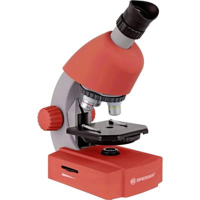 Bresser Optik 8851300E8G000 rot Kindermicroscoop Monoculair 640 x Doorvallend licht Bresser Optik 8851300E8G000 rot Kindermicroscoop Monoculair 640 x Doorvallend licht